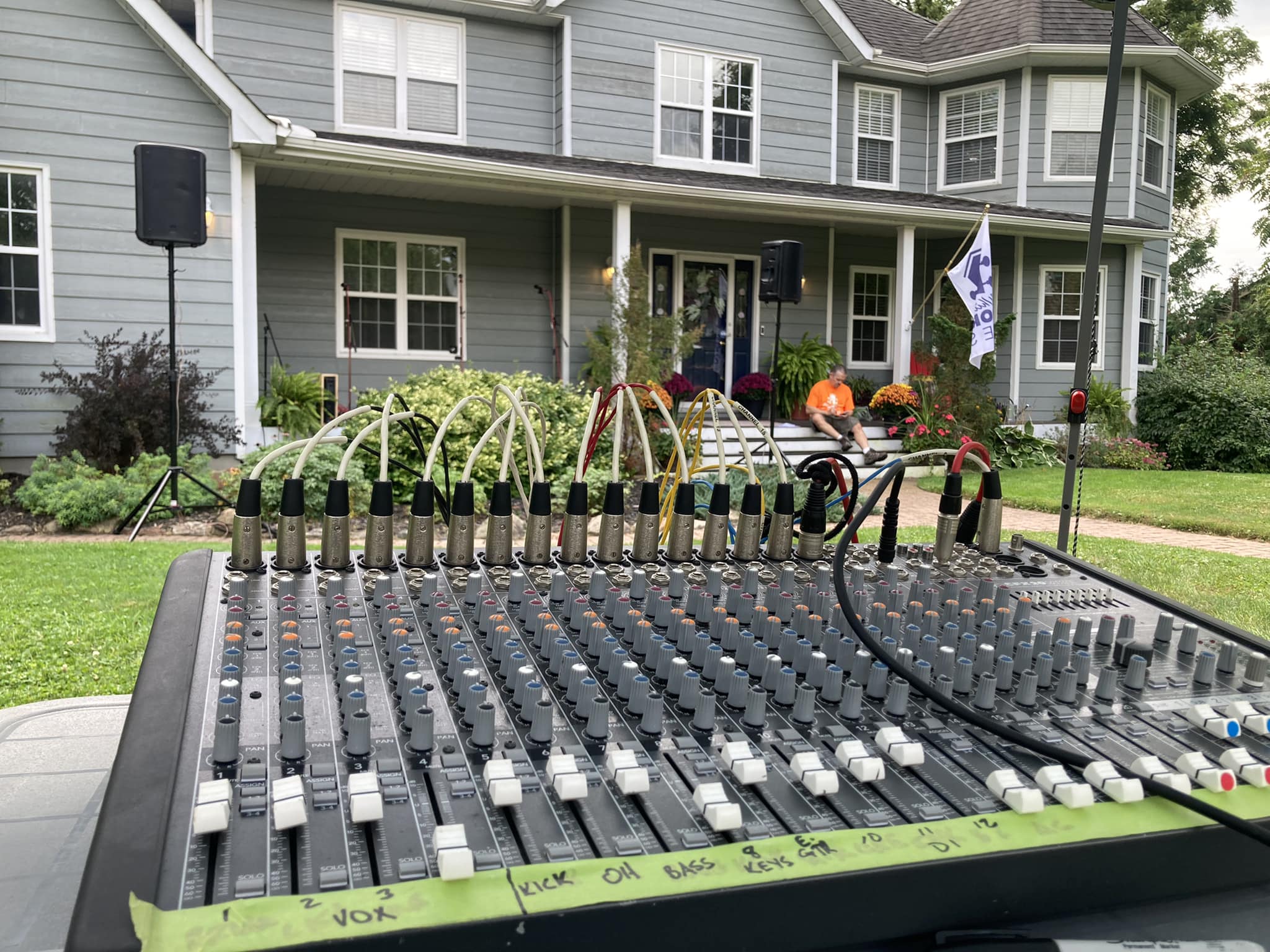 Whitevale Porchfest - Brian Wride, audio engineer